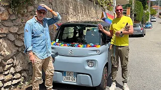 A GAY CRUISE Comes To VILLEFRANCHE And Our CITROEN AMI Publicity Stunt Goes BADLY Wrong!