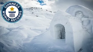 Largest Dome Igloo - Guinness World Records