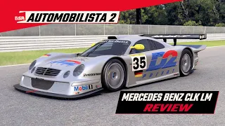 Automobilista 2 Mercedes Benz CLK LM Review