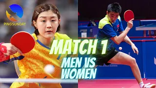 Ma Te vs Chen Meng (Men vs Women)
