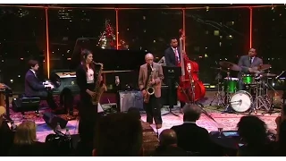 Jimmy Heath performs "New Picture" with Melissa Aldana & Monk Competition Winners (2014)