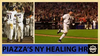 Mike Piazza's emotional post-9/11 home run | Relive that unforgettable night in Queens