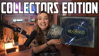 HOGWARTS LEGACY COLLECTORS EDITION UNBOXING REACTION! | Playstation 5