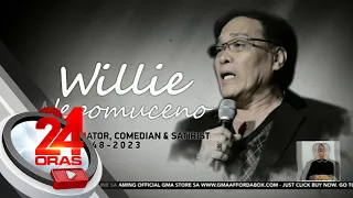 Impersonator na si Willie Nepomuceno, pumanaw na sa edad na 75 | 24 Oras