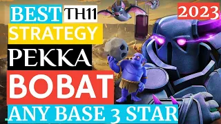 Th11 Pekka Bobat Attack Strategy (2023) Best 11 Pekka, Bowler & Bat Attack| Clash of Clan