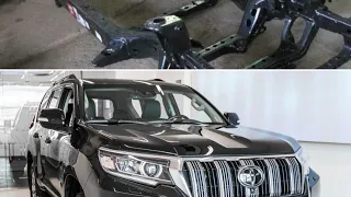 Восстановление Toyota Land Cruiser Prado  Часть 2  Покраска рамы