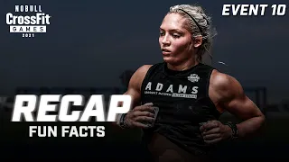 RECAP: Individual Event 10 — 2021 NOBULL CrossFit Games