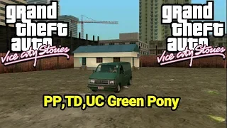 VICE CITY STORIES HOW TO OBTAIN THE PP,TD,UC GREEN PONY