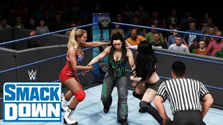 WWE 2K20 - BLISS & CROSS VS PAIGE & lACEY EVANS | SMACKDOWN