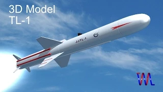 3D Model: Chinese TL-1 Cruise Missile