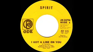 1969 HITS ARCHIVE: I Got A Line On You - Spirit (mono 45)