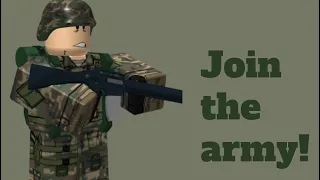 Join the army! (Part 1) roblox brookhaven movie