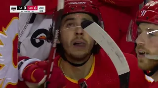 Johnny Gaudreau Empty Net 6-3 Goal vs New Jersey Devils | March 16 2022