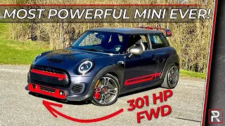 The 2021 Mini Cooper JCW GP is an Abusive Riding, Torque-Steer Prone Hot Hatch