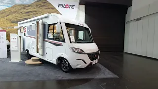 2022 integrated Pilote motorhome range