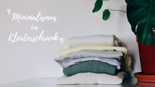 Kleiderschranktour | 38 Teile Frühlings Capsule Wardrobe| Minimalismus im Kleiderschrank