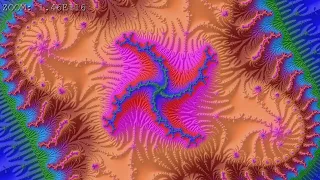 4th Power Mandelbrot Zoom to 2e258