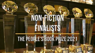 NON-FICTION finalists for The People's Book Prize 2021 - voting closes on the 30th April!