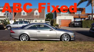 Fixing the CL55AMG ABC Suspension Problems