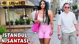 Nişantaşı Luxury shopping District Turkey istanbul 2024 Walking Tour Tourist Guide 4k