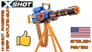 X-Shot Insanity Ragefire | Nerf Gatling | Unboxing, Review and Full Analysis | OWL Nerf Community