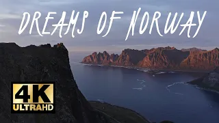 Ambient Chillout Relaxing Music | DREAMS OF NORWAY | Beautiful Nature | Cinematic drone footage 4K