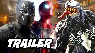 Black Panther Trailer - Avengers Spider-Man Venom Breakdown