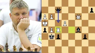 Shirov plays a "Oh no my queen" move | Boris Gelfand vs Alexei Shirov