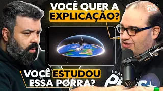 Sergio SACANI EXPLICANDO a terra PLANA