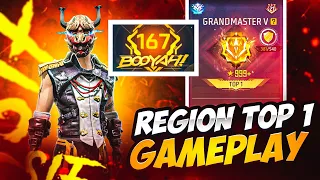 Clash Squad Rank Region Top 1 🥵 Grandmaster Gameplay 🤯 | Garena - Free Fire