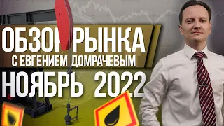 Обзор рынка с Евгением Домрачевым | 2022 Ноябрь | Live Investing Group