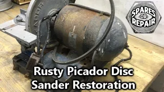 Picador Disc Sander Restoration Part 1