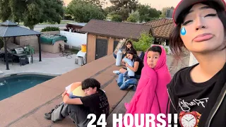 WE SPENT 24 HOURS ON THE ROOF!!😱