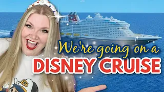 WE'RE GOING ON A DISNEY CRUISE!!! 🚢✨🏝️ Trip Announcement, Itinerary Details & More!