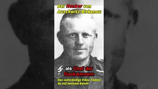 Der grausamste Mörder in Auschwitz-Birkenau Otto Moll #shorts #germany #truecrime #history #ww2