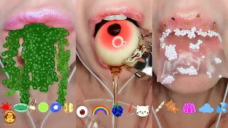 ASMR Eating Emoji Food Challenge TikTok Mashup 2022  Compilation Mukbang 먹방