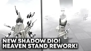 Using NEW SHADOW DIO in HEAVEN STAND COMBAT REWORK!