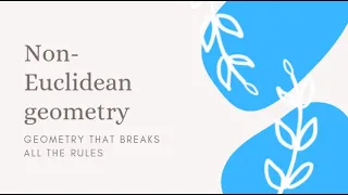 Geometry that BREAKS the rules -- non-euclidean geometry #maths #stem #geometry