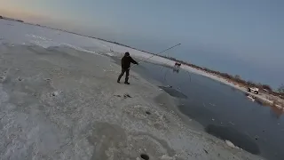 РЫБАЛКА НА ПАУК-ПОДЪЁМНИК.  ВЕСНА НАЧАЛАСЬ ,РЫБА ЗАШЕВЕЛИЛАСЬ.