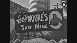 Archie Moore's Salt Mine in San Diego County in 1959