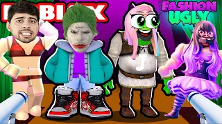 QUEM FICAR MAIS FEIO NO ROBLOX, VENCE !! (Fashion Ugly)