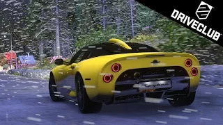 DRIVECLUB | Spyker C8 Aileron Gameplay [PS4] SNOW Storm, Intense Racing!