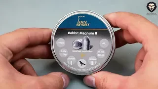 Пули для пневматики H&N Rabbit Magnum II 4.5 мм (200 шт, 1.02 г) видео обзор