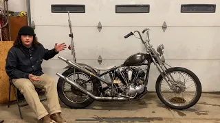 MY 1942 FL KNUCKLEHEAD Chopper