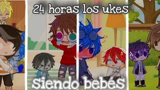 💕24 horas los ukes siendo bebés💕||mini spartita||