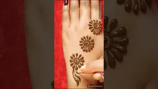 Very Simple & Easy Mehndi Design| Simple Back Hand Mehndi design| Mehandi Design|Henna #simplemehndi