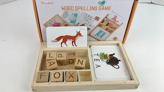 Word Spelling Games for Kids | Educational Word Spell Learning Toys