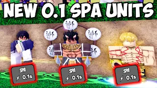 The New 0.1 Fastest SPA Units VS Infinite Mode! | ASTD Challenge