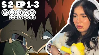 ODA'S GOT ME CRYIN'│BUNGO STRAY DOGS S2 EP 1-3 REACTION