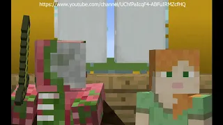 Счастливы вместе в Minecraft